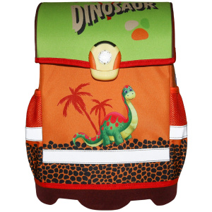 Эргономичный ранец "ДИНОКОМПАНИЯ", облегченный , светоотражающий, 36х28х21 , РЦ-0840