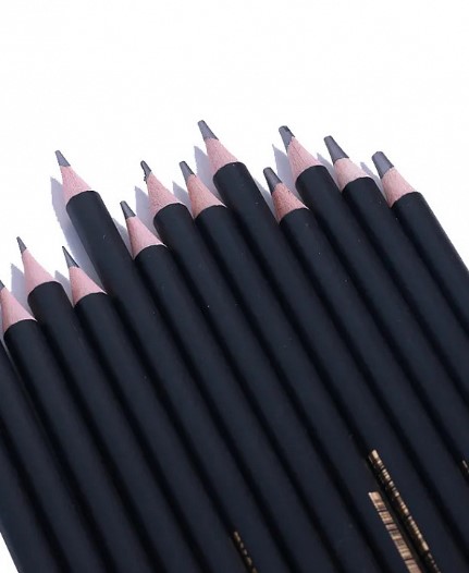 Карандаш чернографитный, NYONI, HB;2В;3B;5B;6B, N2802