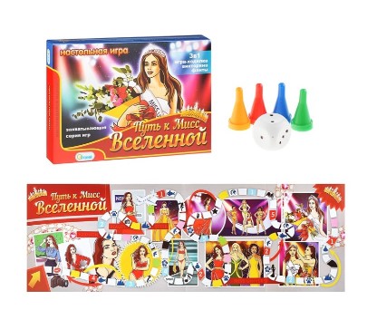 Настольная игра 'Путь к мисс вселенной', 10528