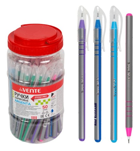 Ручка шариковая 'deVENTE. Argenta' серия Speed Pro, d=0,7 мм, ультра гладкое письмо, 5073217