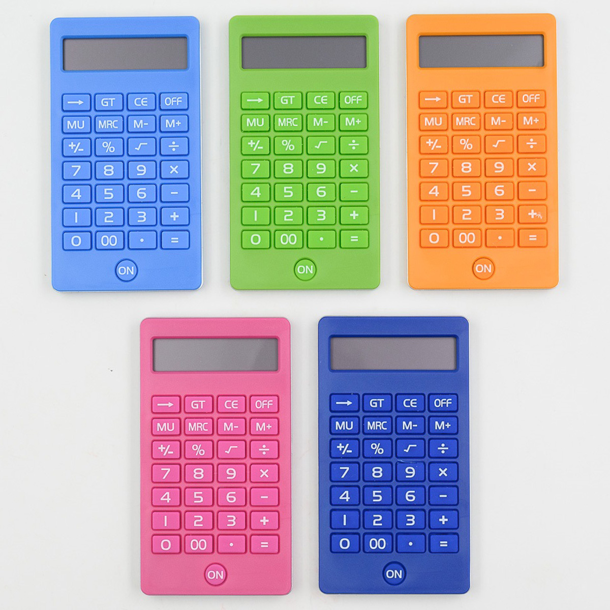 Калькулятор цветной корпус 12 разряд, 11,5х6,3 см, KS-226