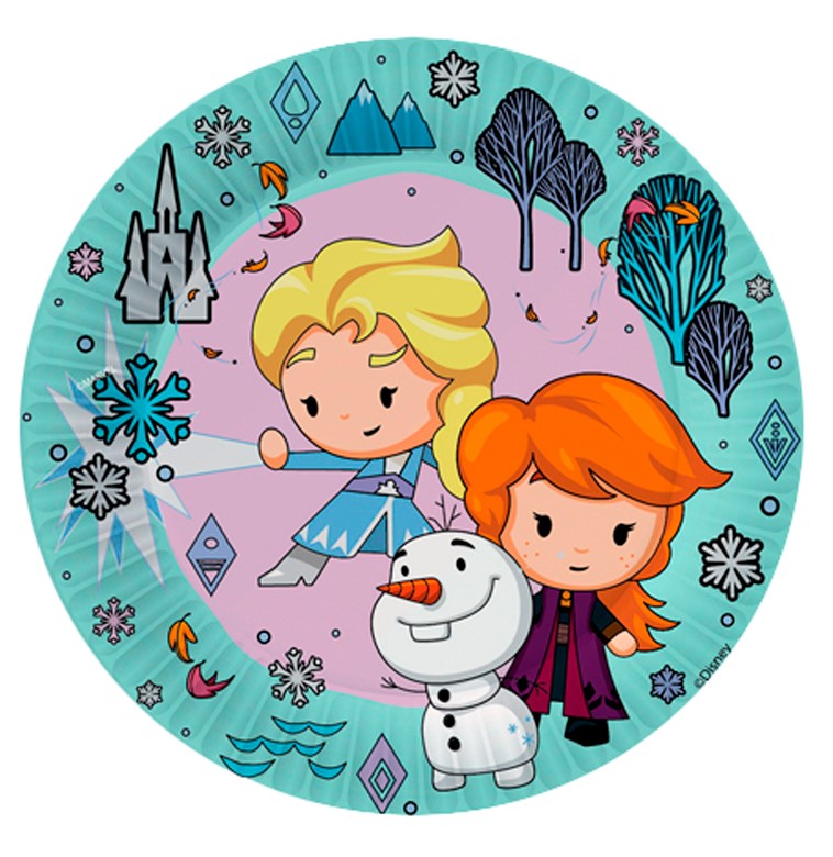 Тарелки 'Холодное сердце' Чиби, 300745