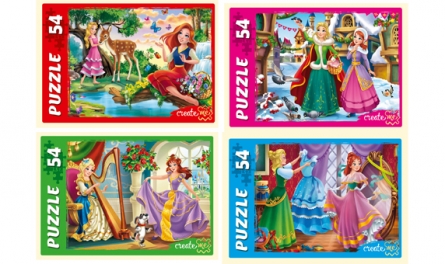 ПАЗЛЫ 54 элемента. СТРАНА ПРИНЦЕСС, П54-8727