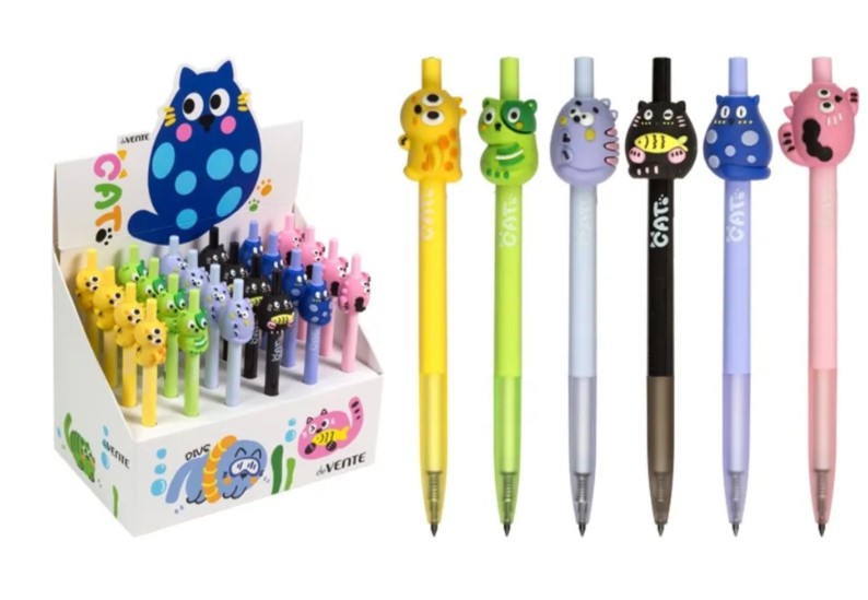 Карандаш вечный автоматический подарочный 'deVENTE. Cat' с декоративным элементом, d=2 мм, 5010415