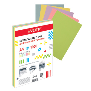 Бумага цветная для офисной техники 
