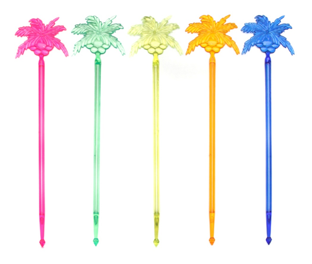 Размешиватель Пласт-Лидер 'Пальма-кокос' 235 мм., 7 шт.