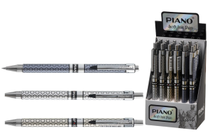 Ручка авт. син. " Piano" на масляной основе, PS-007