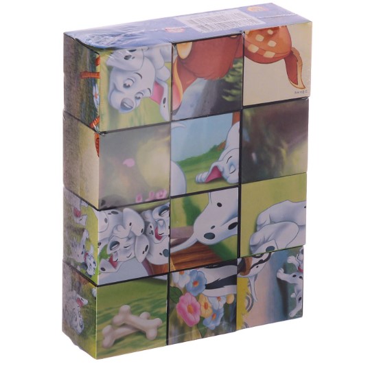 Кубик пластмассовый 'Герои', ассорти, (12 шт;уп), 1967954