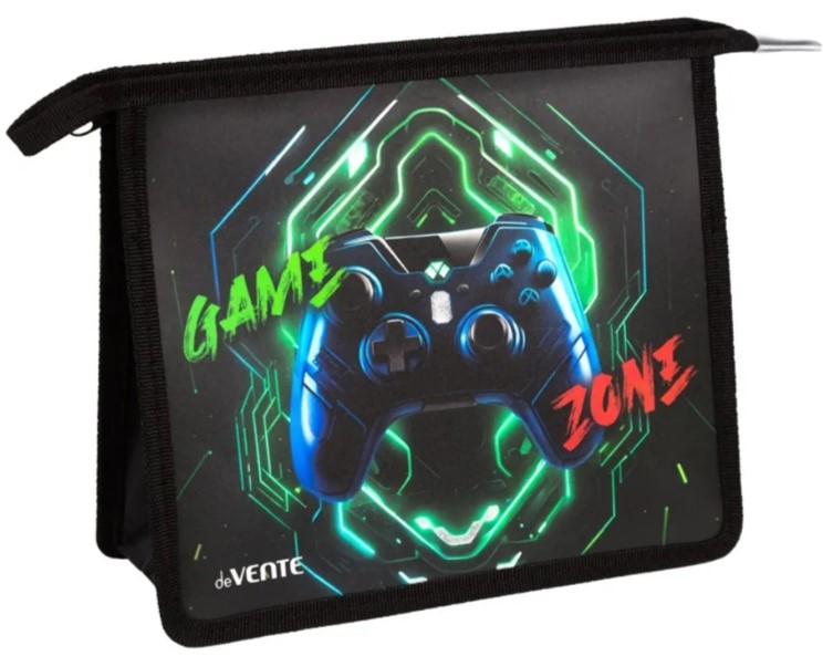 Папка для тетрадей 'deVENTE. Gamer' A5 (243x200x80 мм) с текстильным расширением 80 мм, 8056548