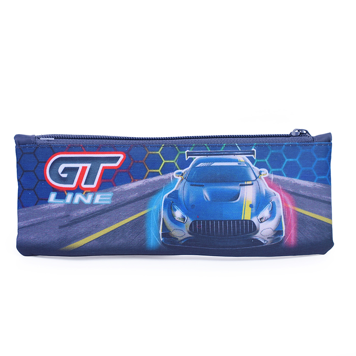 Пенал-косметичка на молнии малый, печать на ткани, УЛЕТНЫЕ ТАЧКИ 2024, К-2