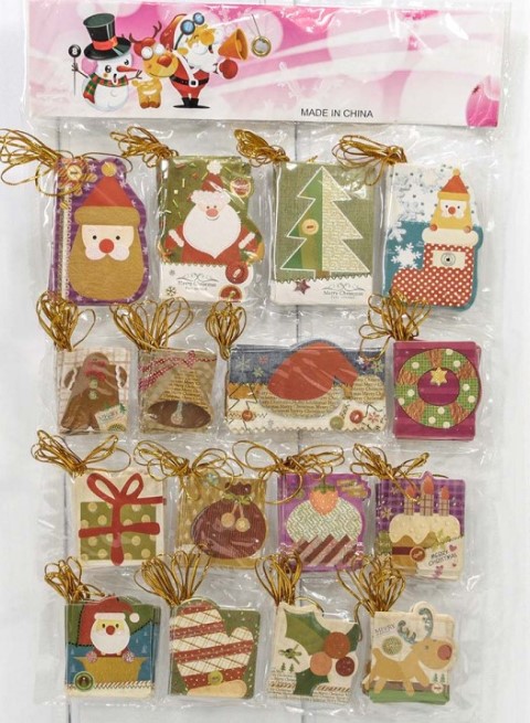 Открытки набор, Новый год, (1 уп), 1130/8