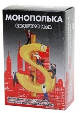 Карточная игра 'Монополька' (большая) 72 карты;Активити, 186656
