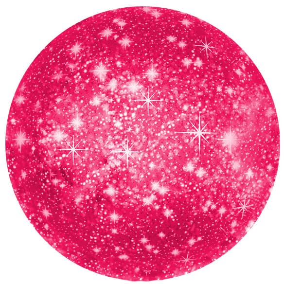 Шар фольга Falali (18'';46 см) Круг, Искры, Красный, 1 шт. 123051