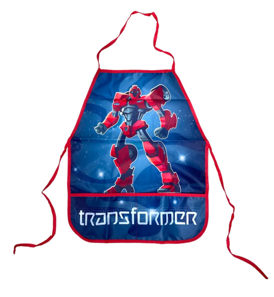 Фартук для труда с карманом , печать на ткани , 390х490 мм, 'Трансформер', ФДТ-3