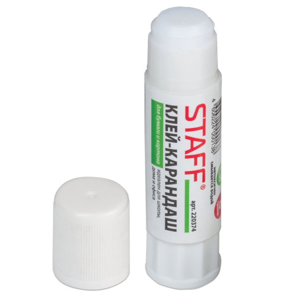 Клей-карандаш 8 г STAFF, 220374